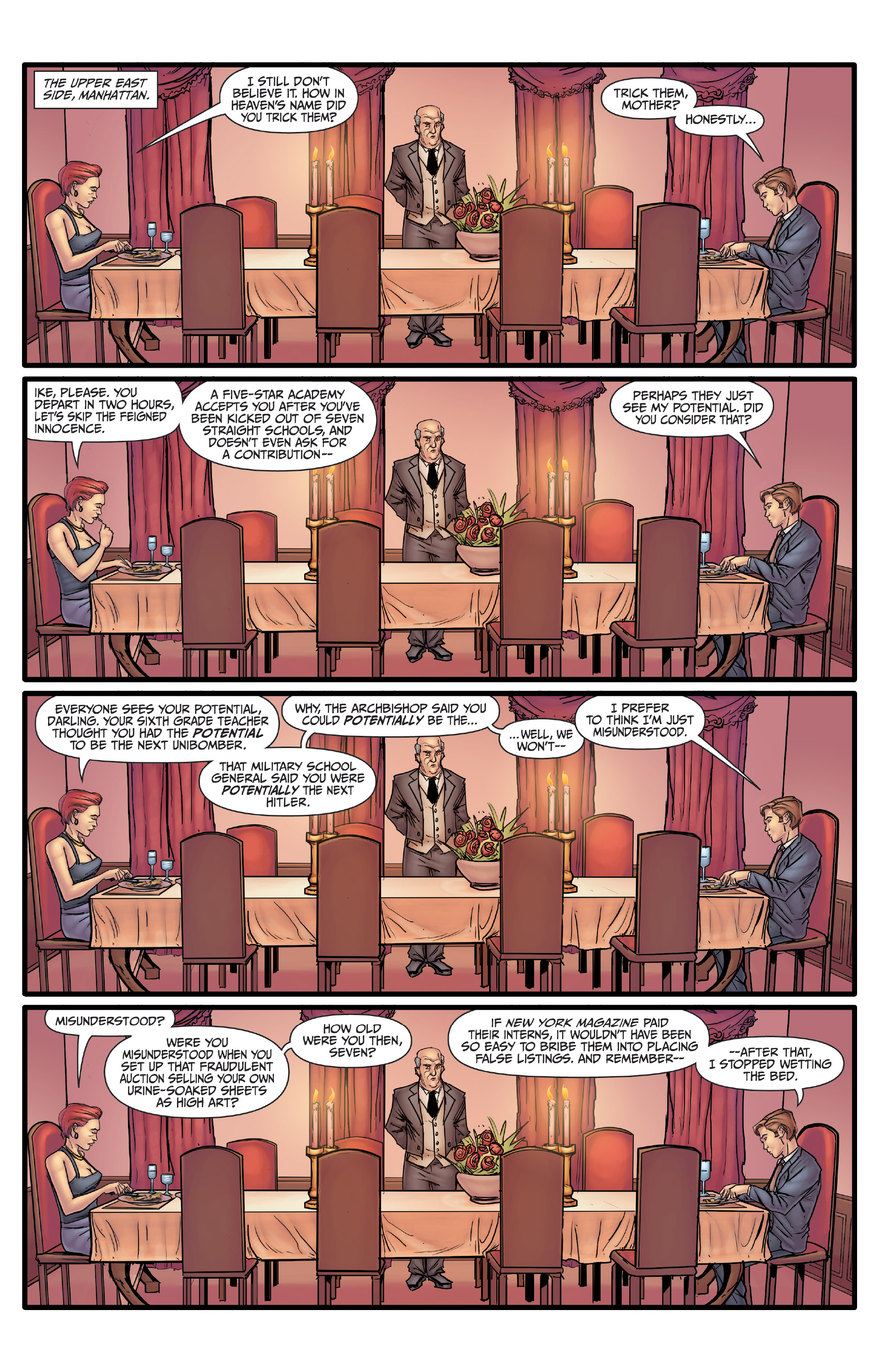 Read online Morning Glories comic -  Issue #1 - 17