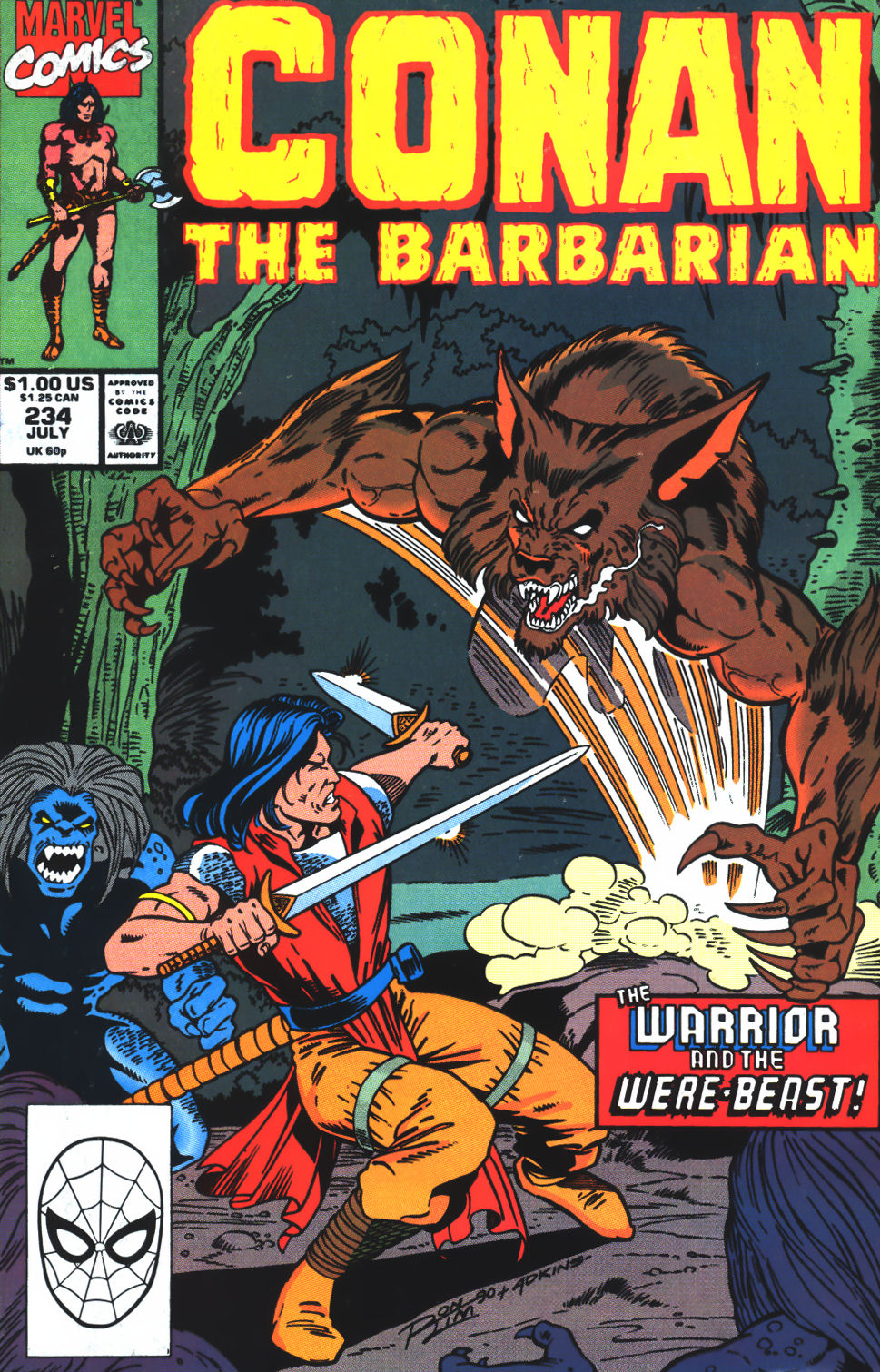 Read online Conan the Barbarian (1970) comic -  Issue #234 - 1