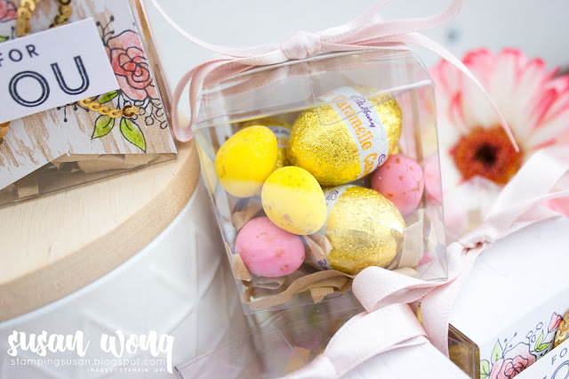 Easy Easter Treats with stamp set from the Lots of Happy Card Kit by Stampin' Up!  - Susan Wong