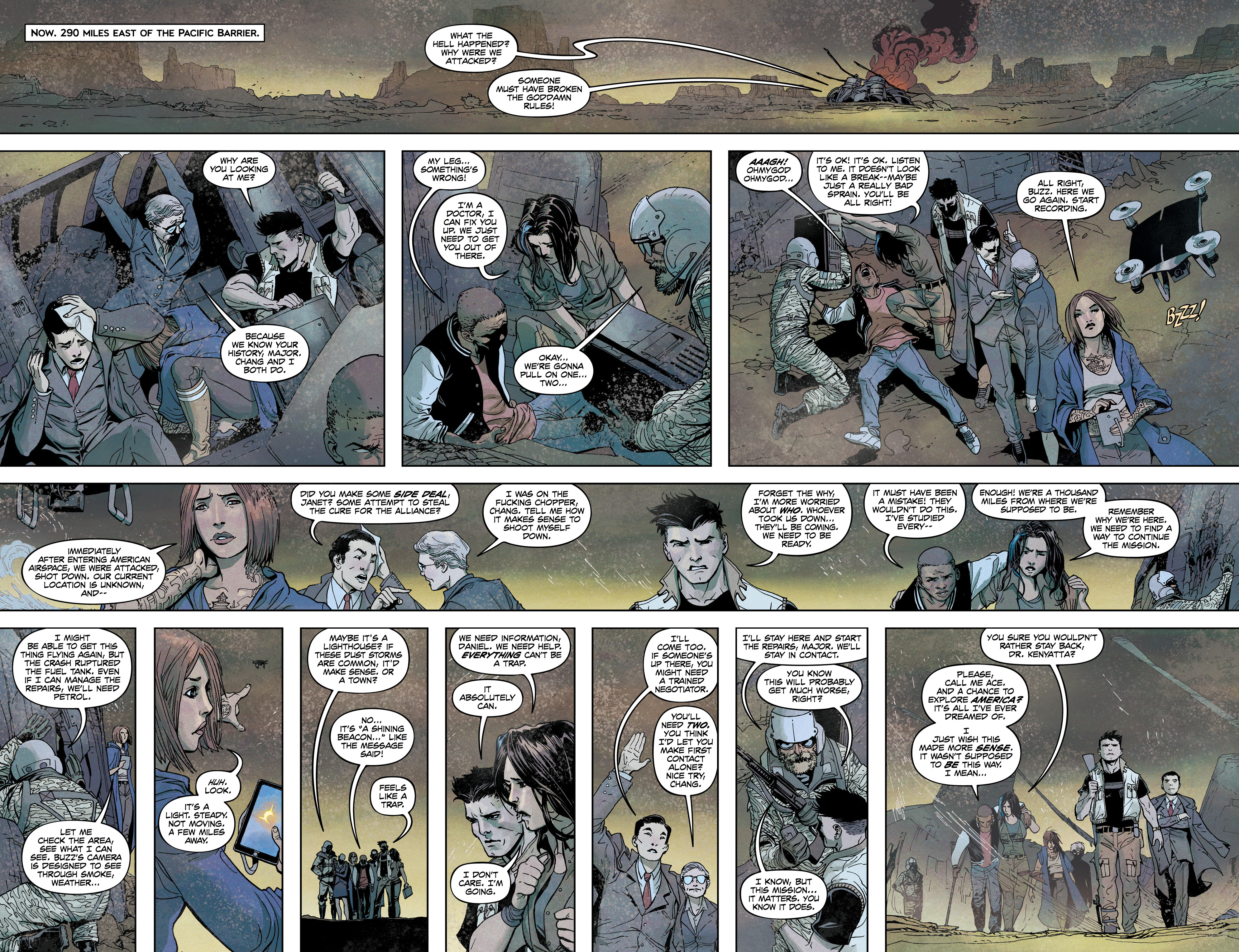 Read online Undiscovered Country comic -  Issue #1 - 11