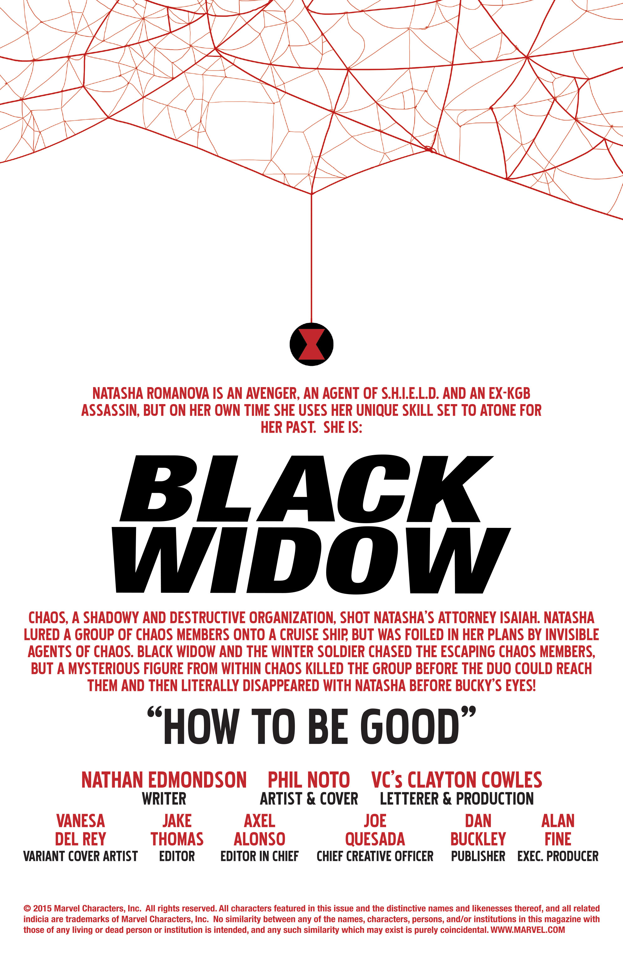 Black Widow (2014) issue 16 - Page 2