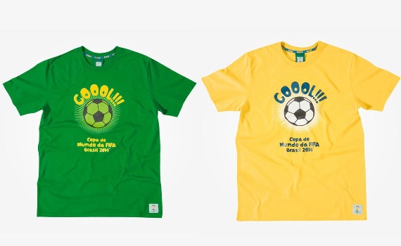 Camisetas infantis para usar na Copa do Mundo 2014