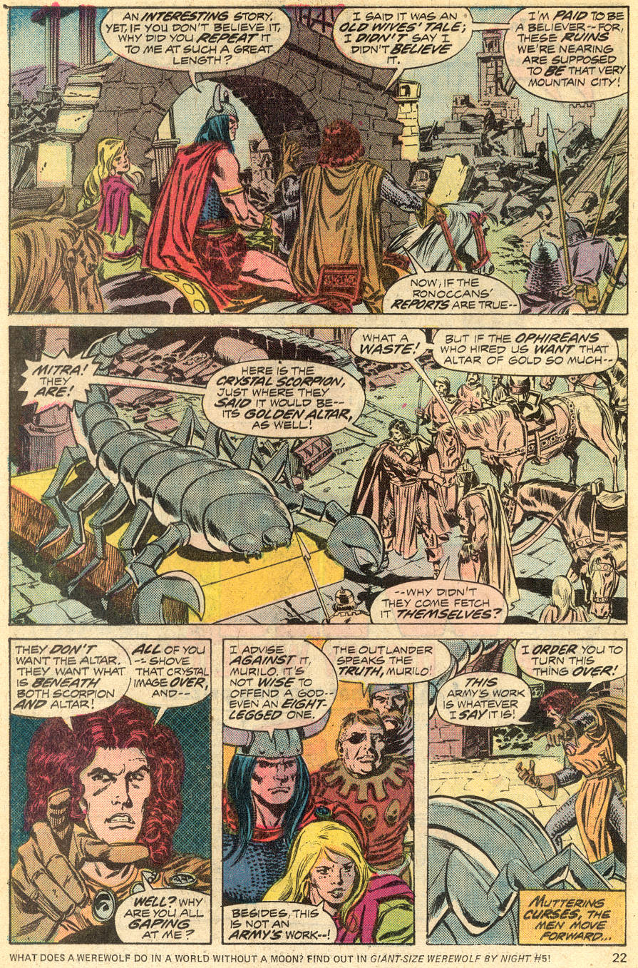Read online Conan the Barbarian (1970) comic -  Issue #52 - 14