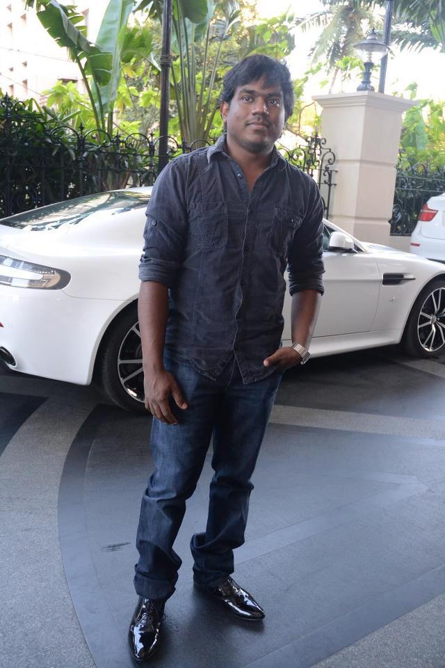 Yuvan Shankar Raja S Aston Martin V8 Vantage Celebrity
