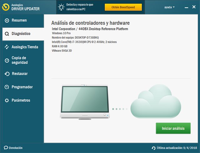 Auslogics Driver Updater Versión Pro Full Español