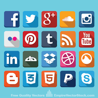 30 Free Social Media Icons Set
