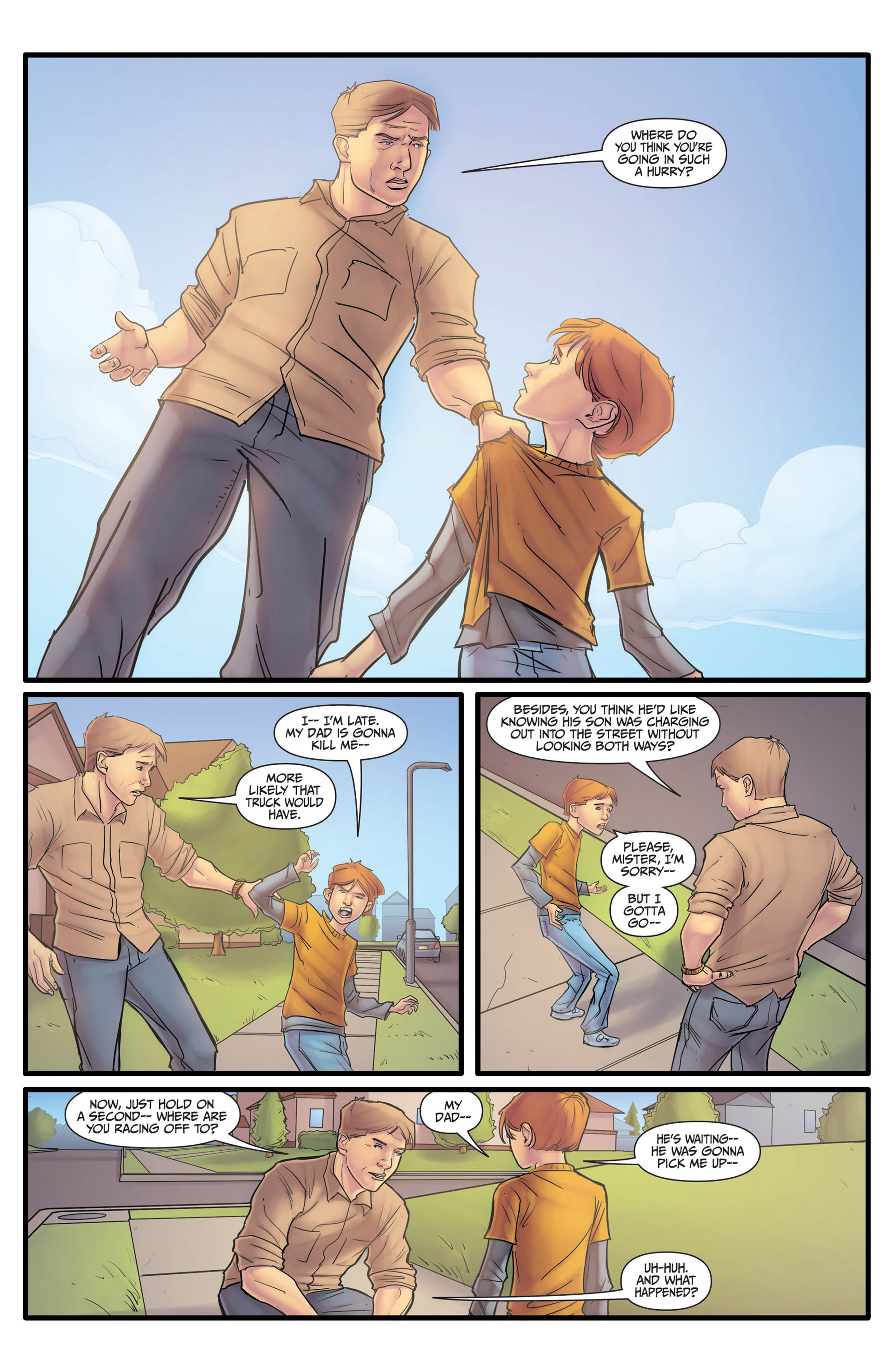 Read online Morning Glories comic -  Issue #8 - 4