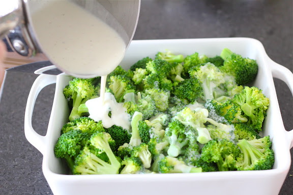 Talkin' Chow Playin' House: Broccoli and Gruyere Gratin