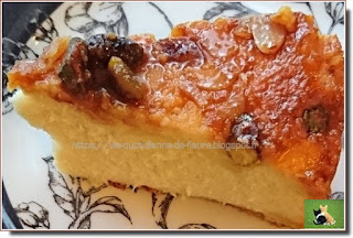 Vie quotidienne de FLaure : Gâteau de semoule avec un nappage caramel goût beurre salé
