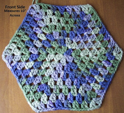 JR Crochet Designs: Quick Crochet Triangle Hot Pad Tutorial/ Pattern