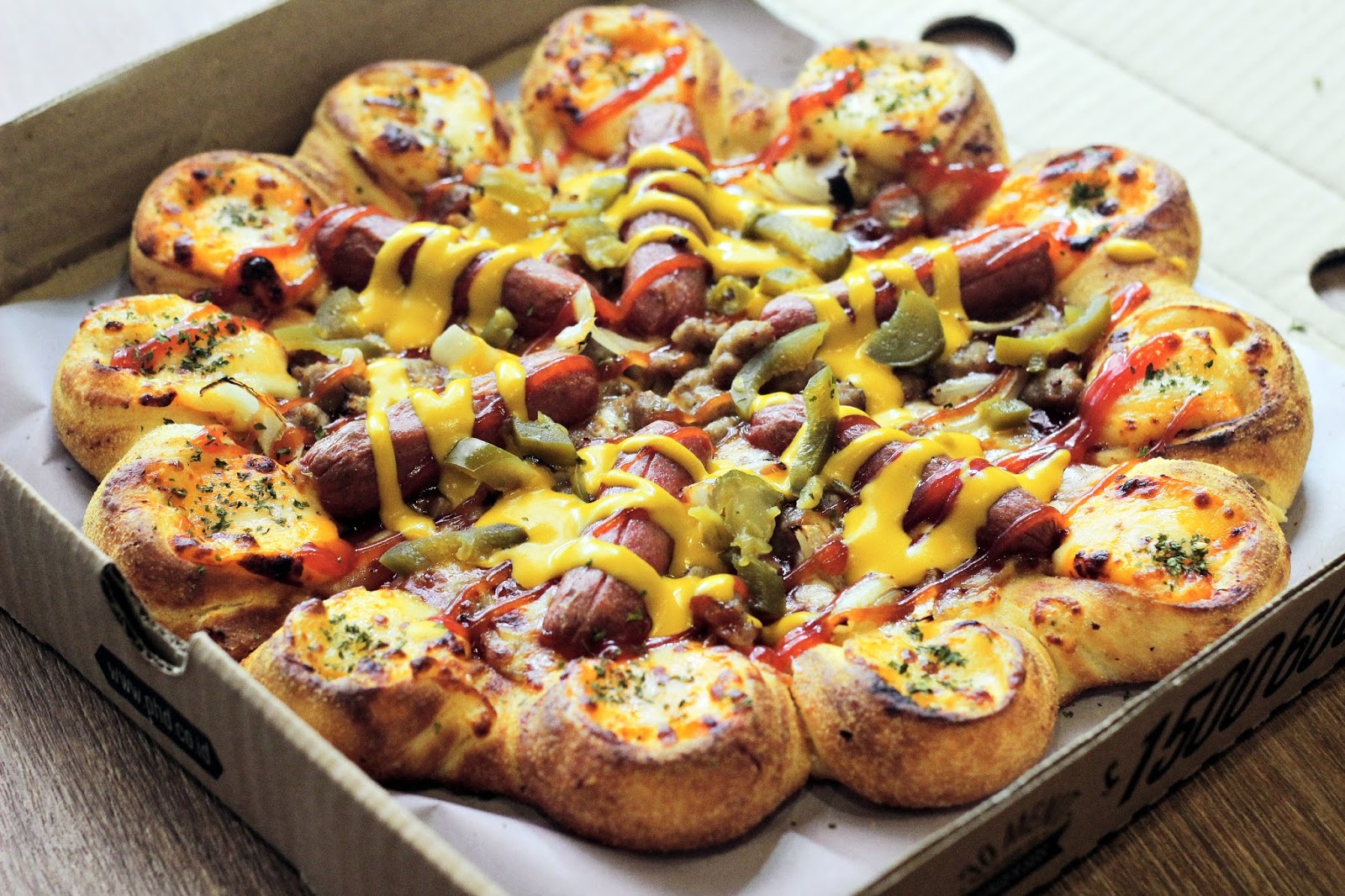 [NEW MENU] BBQ FRANKFURTER PIZZA BY PHD