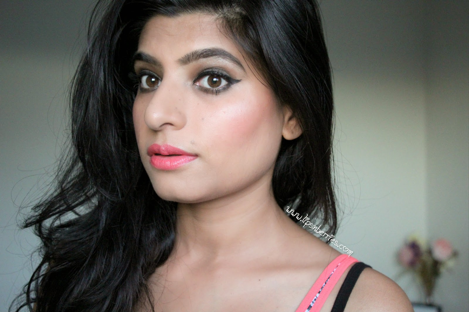 Essence lipstick coral calling review