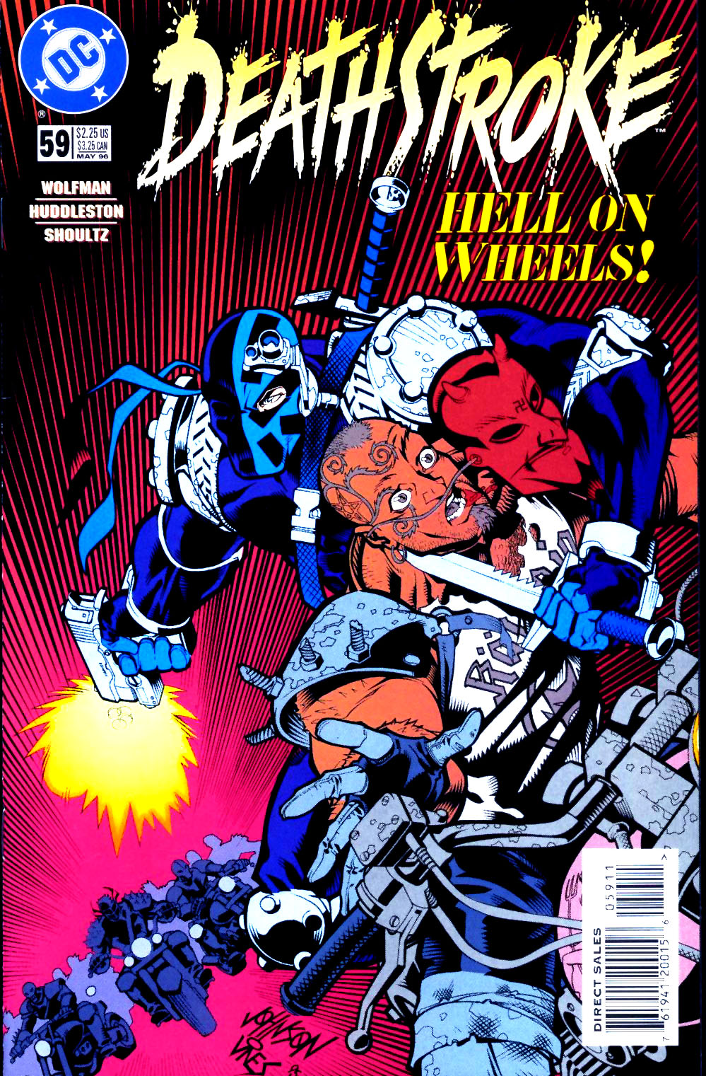 Read online Deathstroke (1991) comic -  Issue #59 - 1