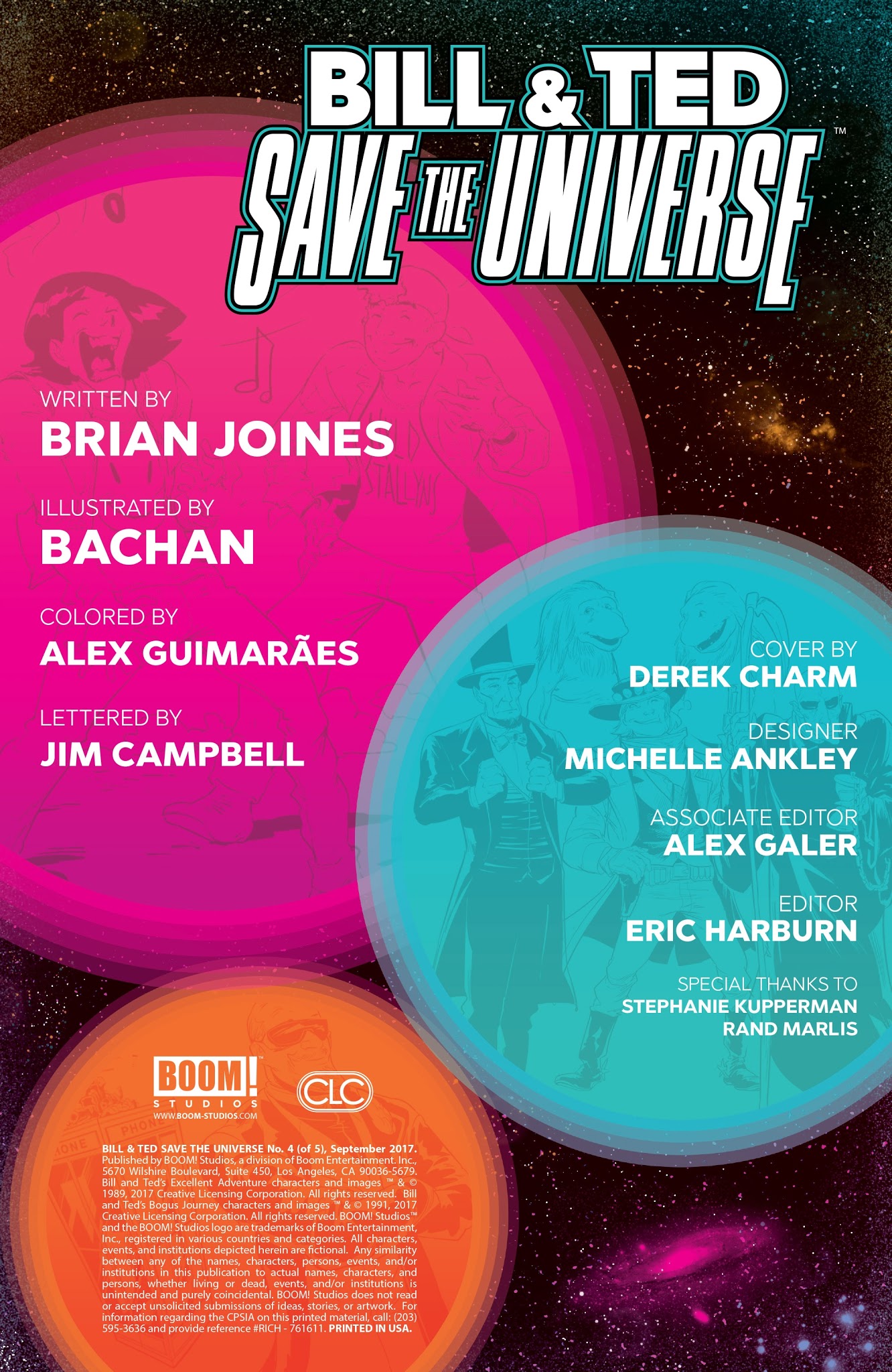 Read online Bill & Ted Save the Universe comic -  Issue #4 - 2