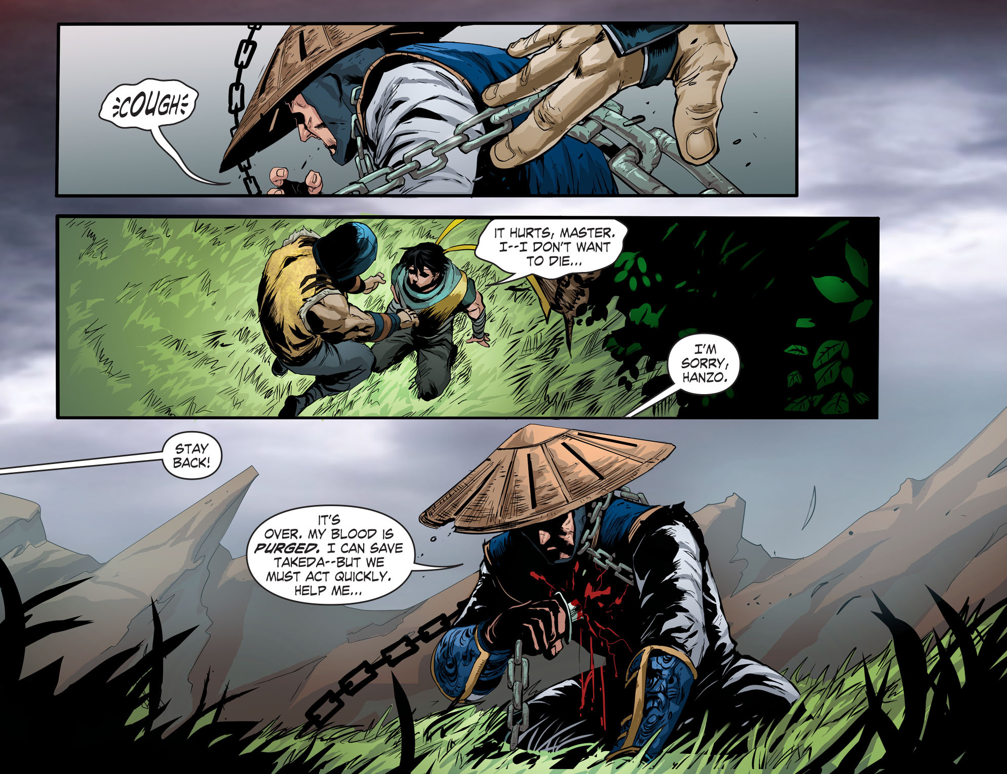 Read online Mortal Kombat X [I] comic -  Issue #11 - 6