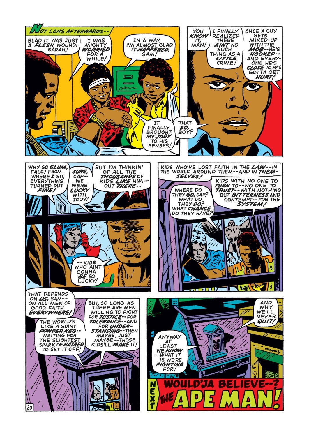 Read online Captain America (1968) comic -  Issue #134 - 20