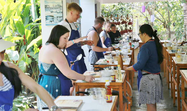 Thai Secret Cooking Class Photos & Video. March 6-2017. Pa Phai, San Sai District, Chiang Mai, Thailand.