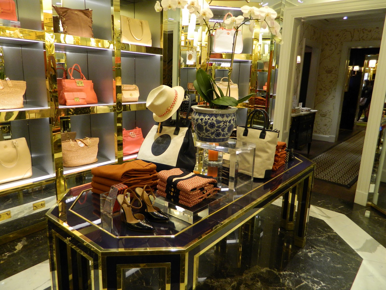 Fashion in Traveling: Tory Burch Store at Madison Ave NYC