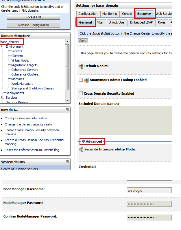 Weblogic-solutions: Starting Admin Server using Nodemanager in Weblogic