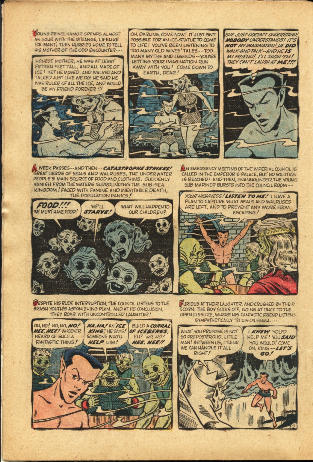 Read online Sub-Mariner Comics comic -  Issue #42 - 11