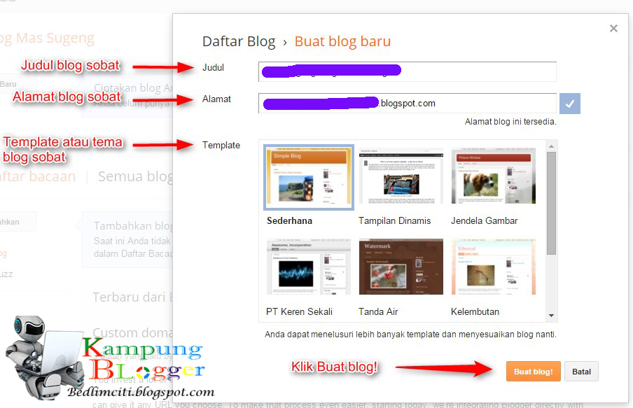 Panduan Lengkap Cara Membuat Blog di Blogger untuk Pemula - Panduan Lengkap Blogger: Membuat Blog untuk Pemula
