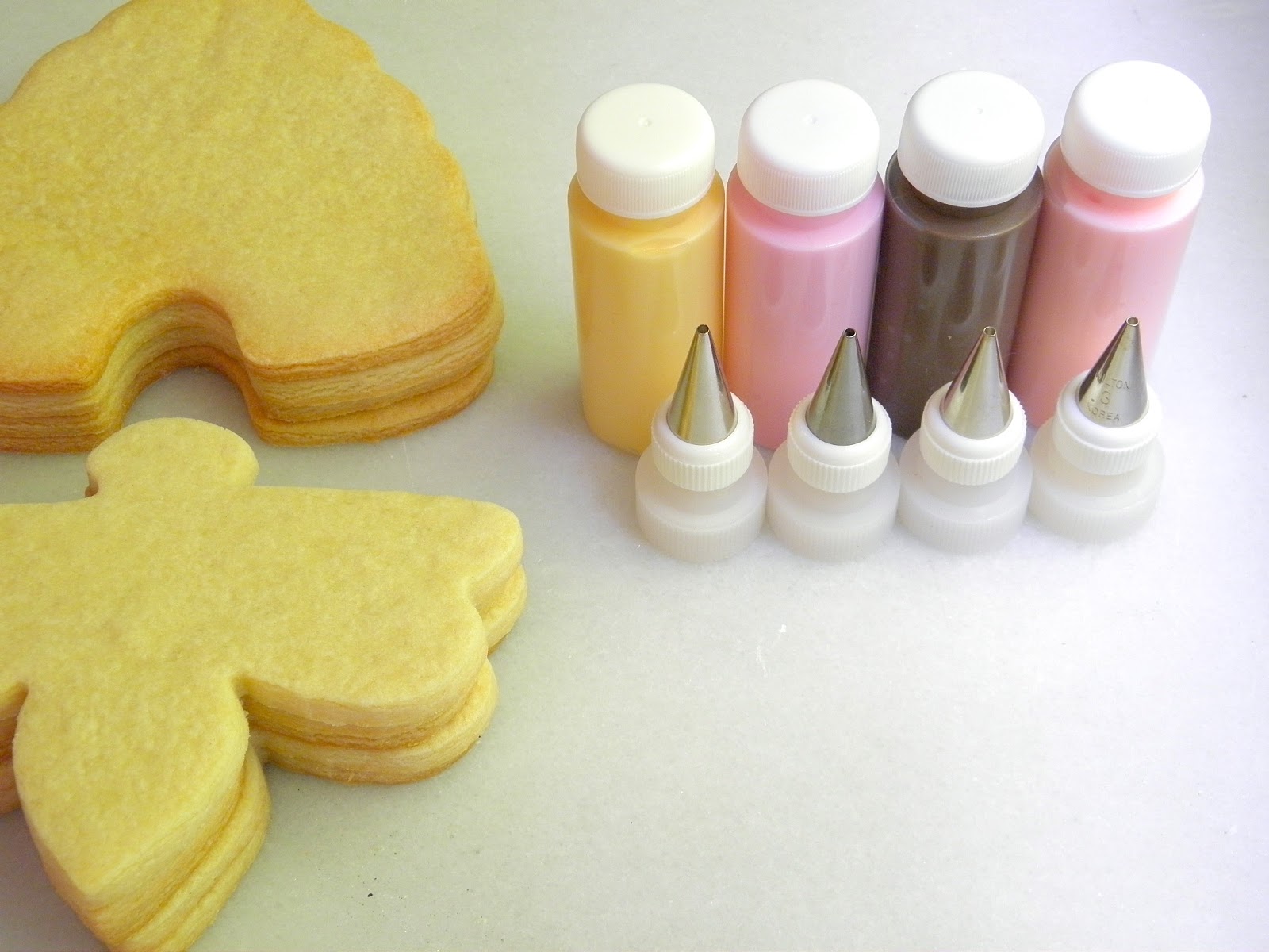 Icing Kit - 3 Bottles for Decorating Cookies