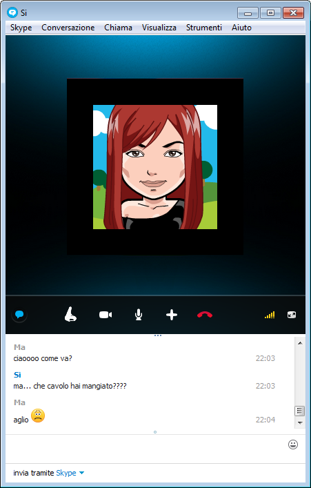 skype con supporto olfattivo