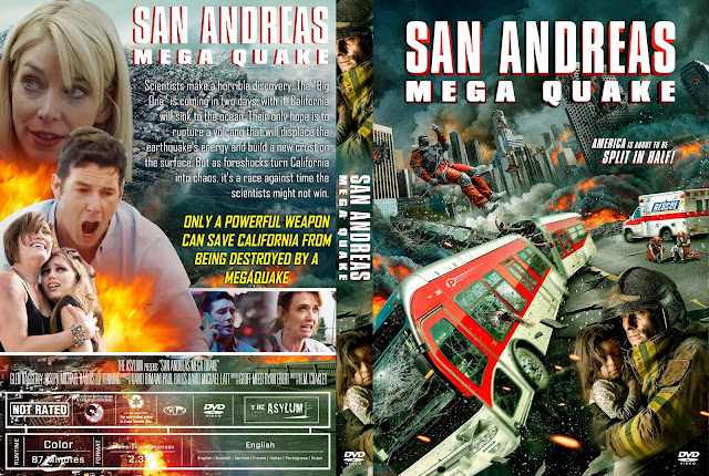San Andreas Mega Quake DVD Cover San Andreas Mega Quake DVD Cover