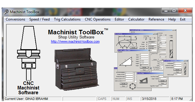 MACHINIST TOOL BOX