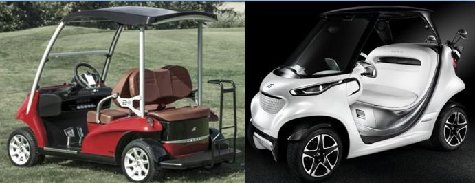 Saxton On Cars: Garia Luxury Electric Golf Carts Use Lithium Batteries