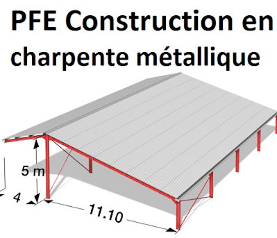 Etude d’une Construction en Charpente Métallique avec Réhabilitation de RDC + Protection du Structure