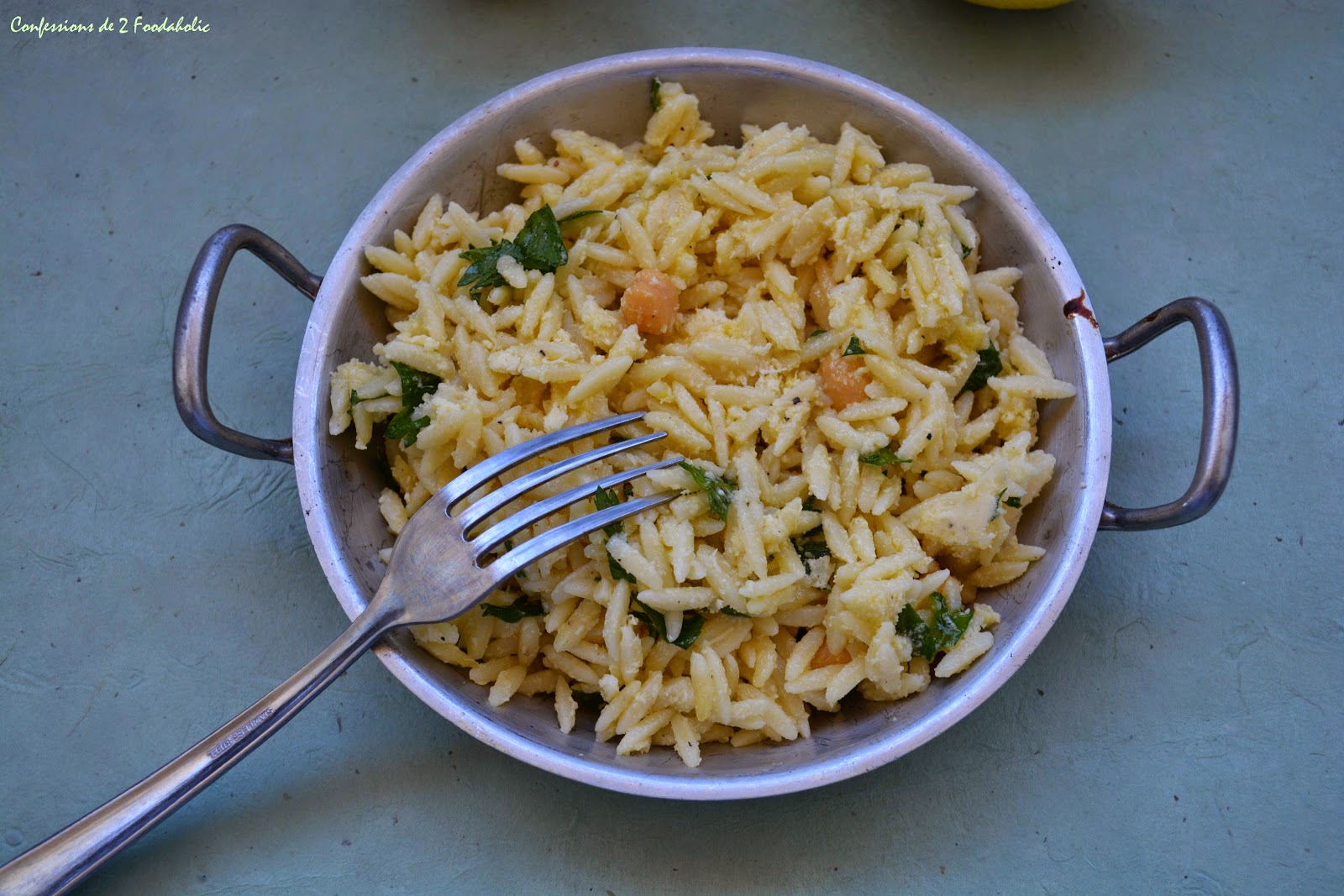 Salade d'Orzo à la Gordon Ramsay Confessions de Foodaholic