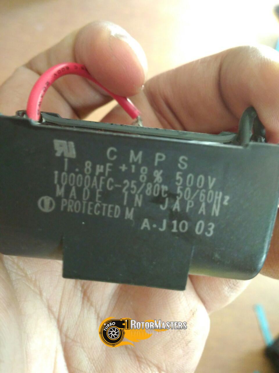 Tuned By RotorMasters DIY Tukar Kapasitor Kipas Siling