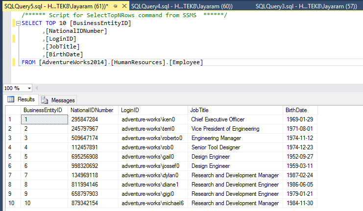 HodentekMSSS: Exporting data from SQL Server 2016 as JSON string?