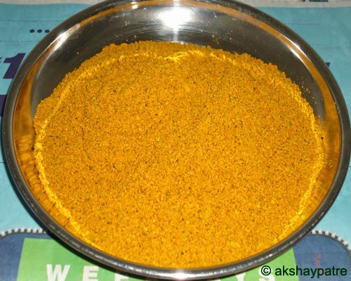 Green chilli pickle pickle powder to make green chilli pickle