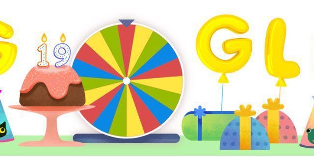 BIRTHDAY DOODLE Google Birthday Surprise Spinner - How To ...