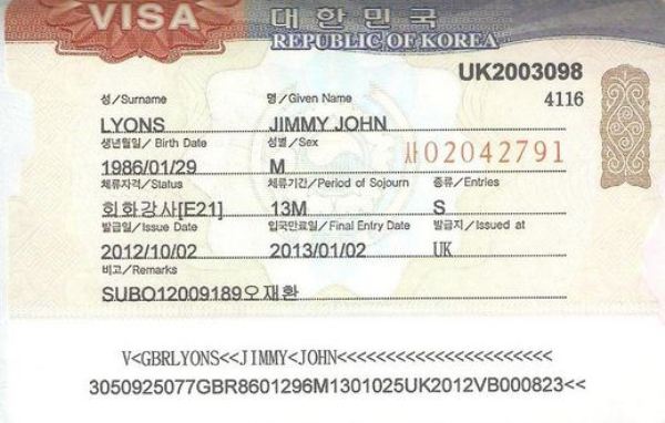 Apply for South Korea Work Visa