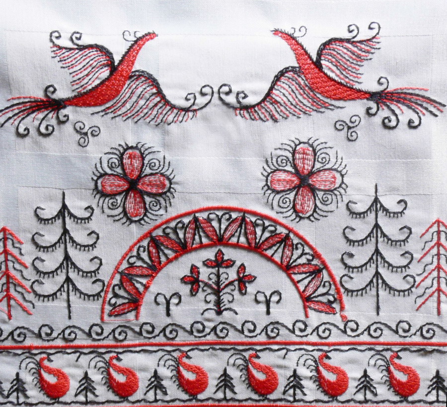 Мезенская роспись