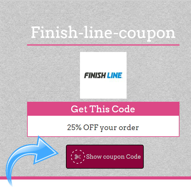 Finish line 35% Coupon Code May 2017