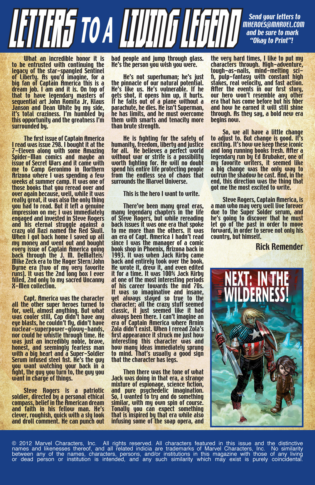 Read online Captain America (2013) comic -  Issue #1 - 22