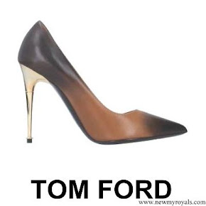 Queen Rania wore TOM FORD Maron Pumps