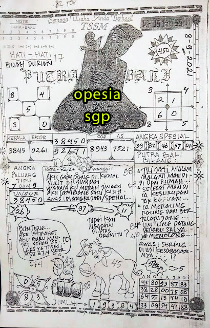 Syair Sgp Hari Ini Rabu 8 September 2021 Opesia Official