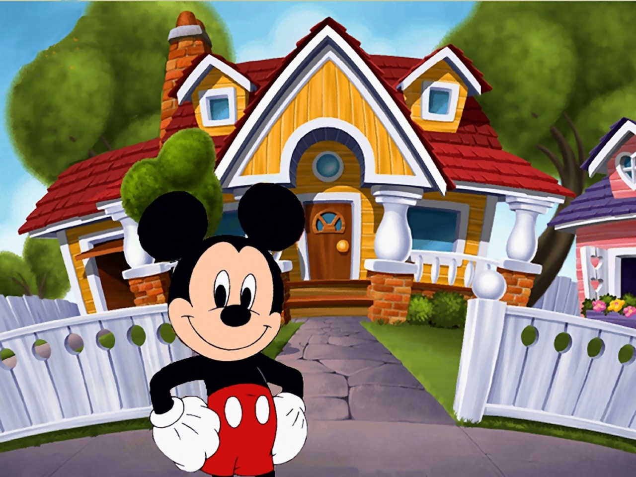 Gambar Gambar Mickey Mouse Lucu Lengkap Ilustrasi Kartun Micky Di