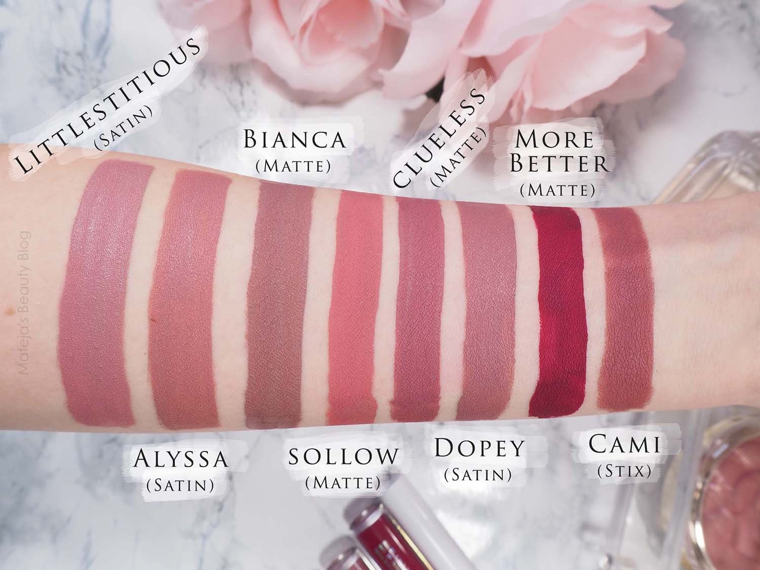 ColourPop Lip Products (Ultra Matte, Satin and Lippie Stix) Mateja's