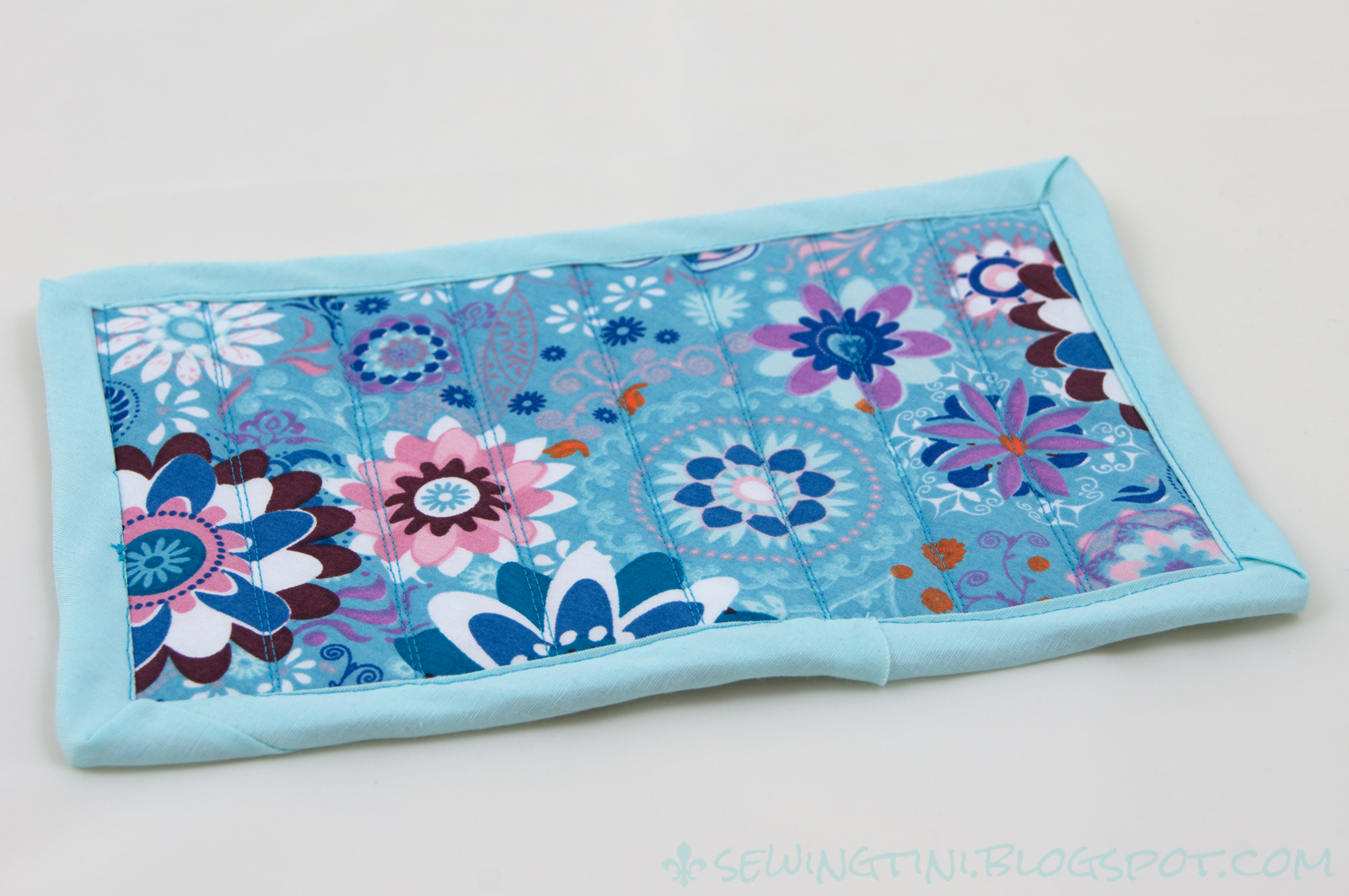 Mug Rug und erste Versuche mit "quilt as you go"