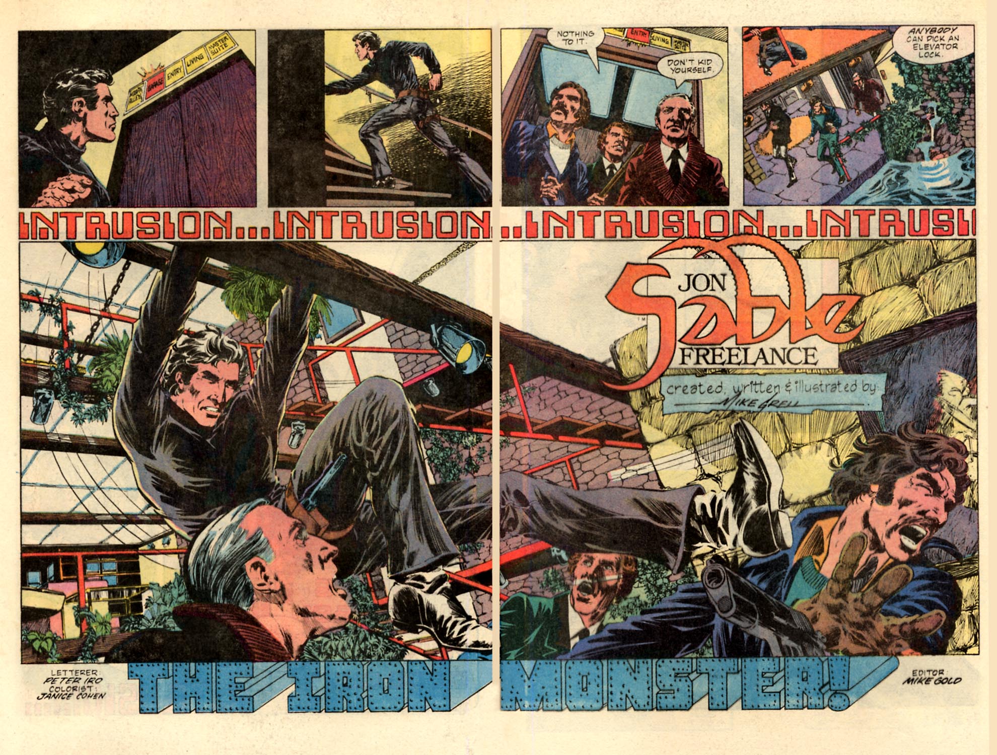 Read online Jon Sable, Freelance comic -  Issue #1 - 8