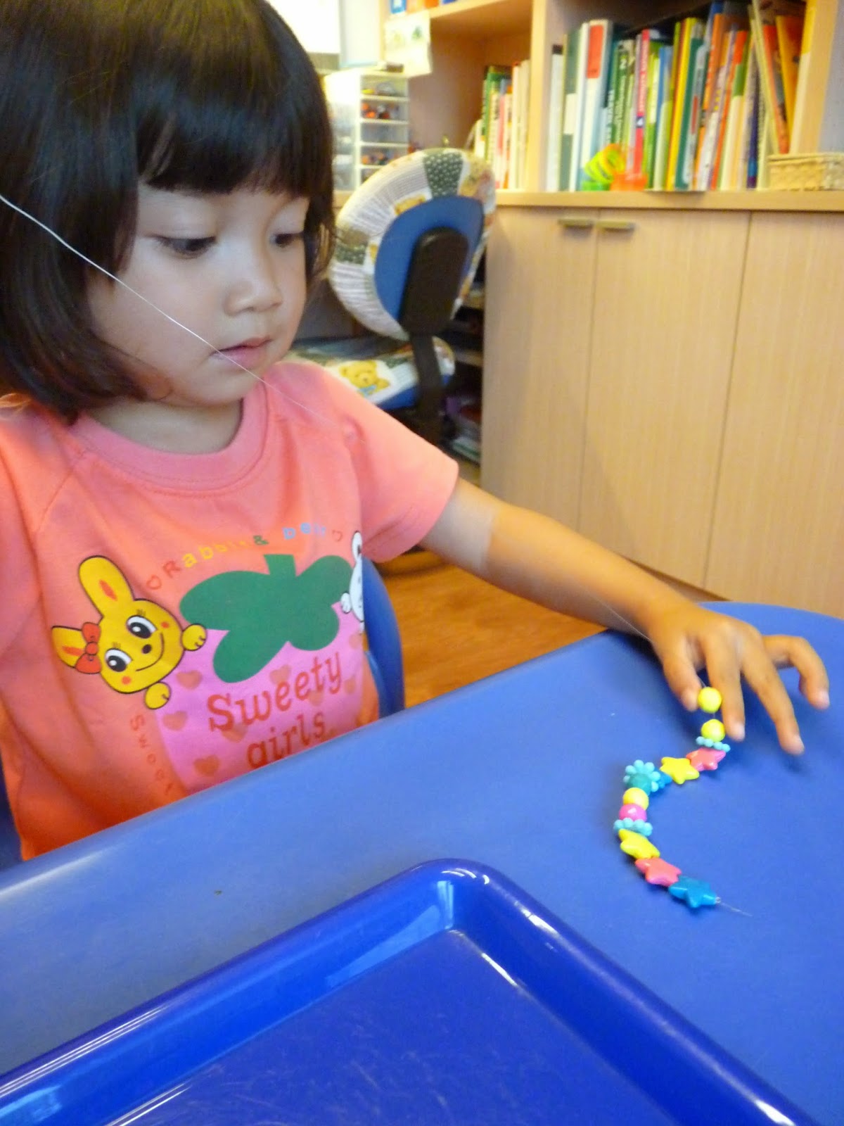 Practical Life XI Threading small beads