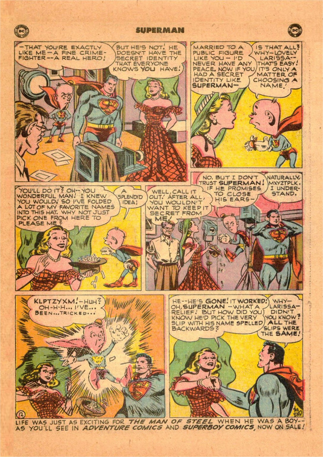 Read online Superman (1939) comic -  Issue #62 - 49