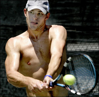 Waka Tennis: andy roddick shirtless