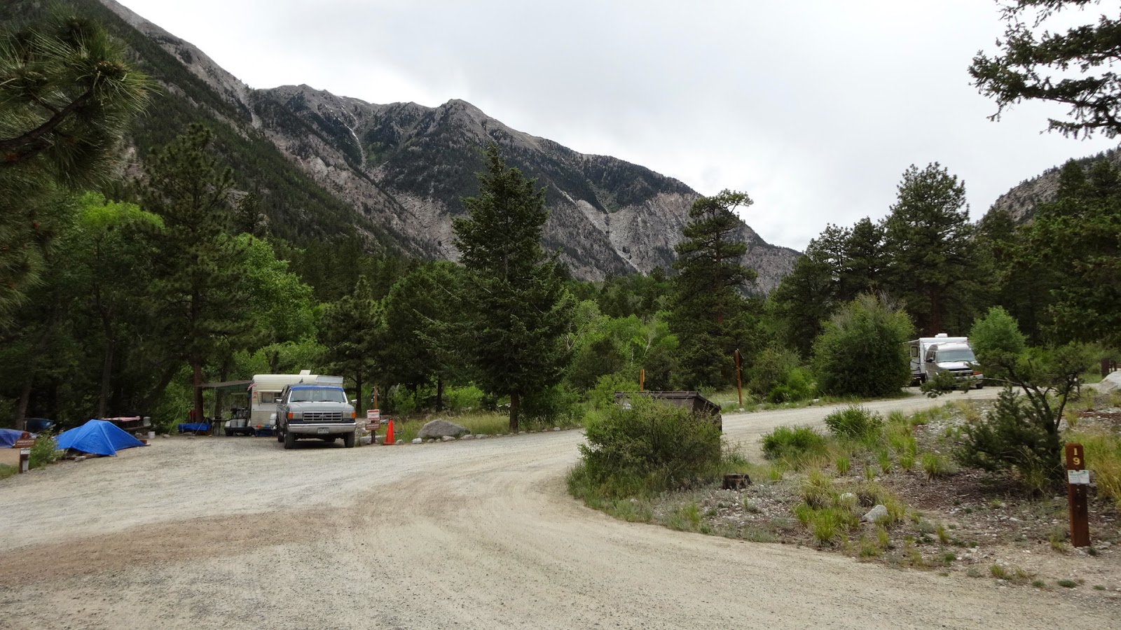 National Forest Camper Mt Princeton Campground